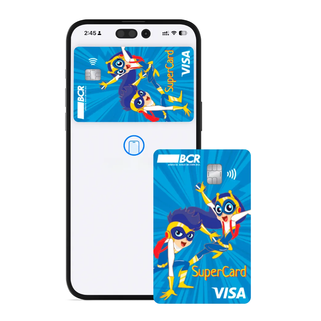 Tarjeta de débito Mastercard compatible con pagos digitales