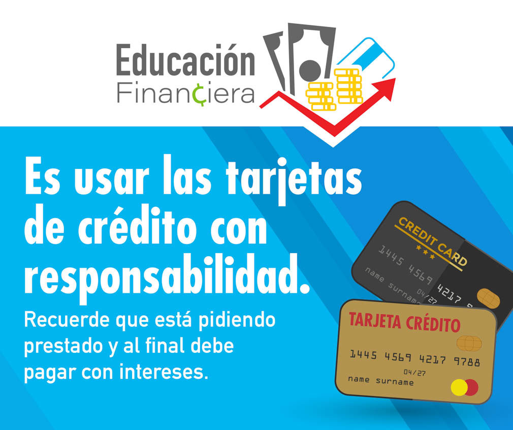Es usar las tarjetas de crédito con responsabilidad