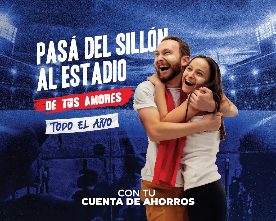 Pasa del sillón al estadio