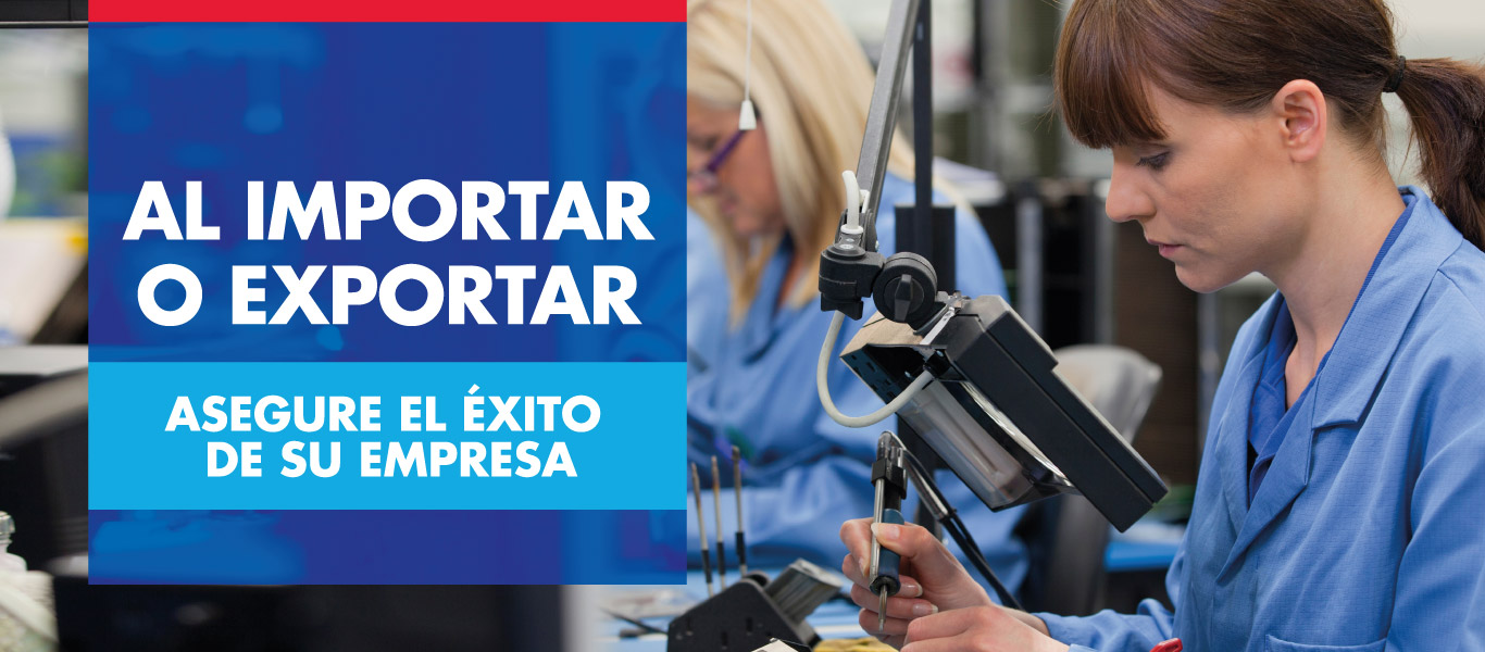 Al Importar o Exportar Asegure el Éxito de su Empresa con BCR Comercio Exterior