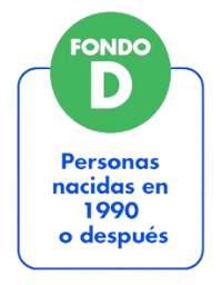 Fondo D: Personas nacidas en 1990 o después