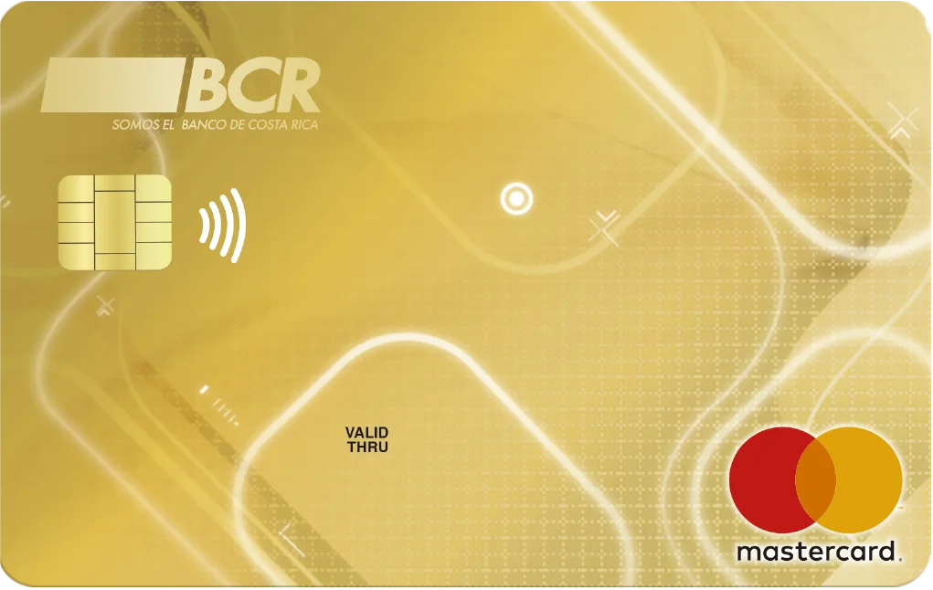 Tarjeta de crédito MasterCard oro 