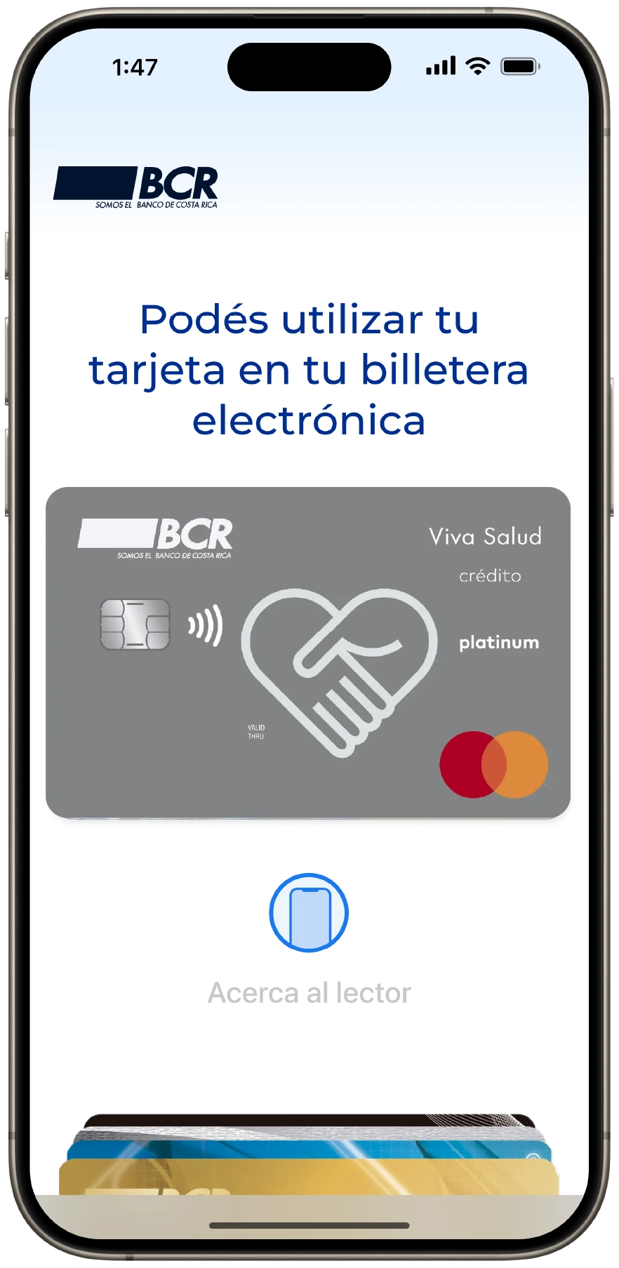 Podés utilizar tu tarjeta en tu billetera electrónica 