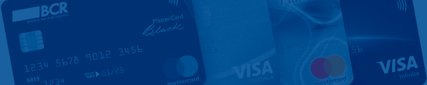 Tarjetas de Crédito BCR
