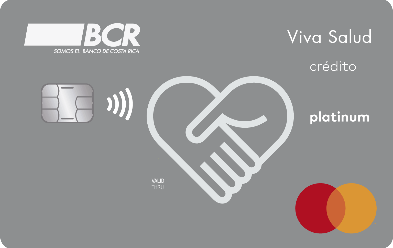 Tarjeta de Crédito BCR MasterCard Viva Salud Platinum