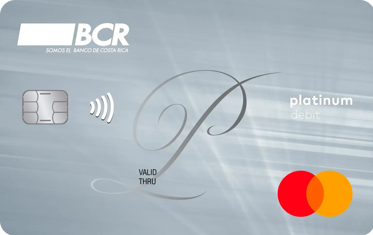 Tarjeta de Débito BCR Mastercard Platinum