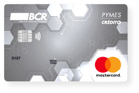Logotipos de BCR, Mastercard y Nidux