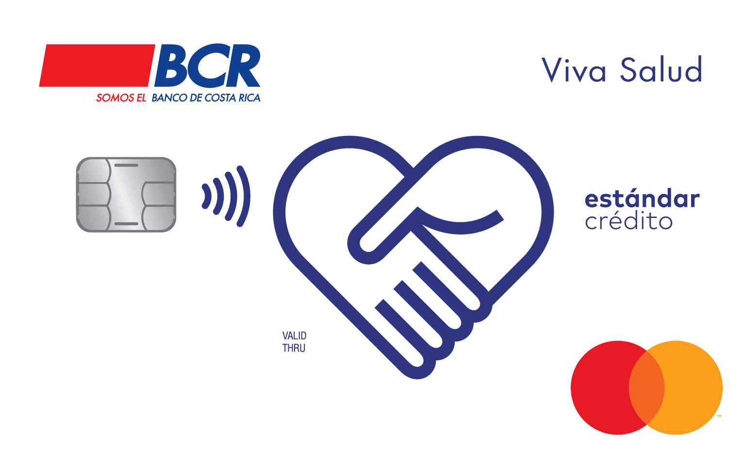 Tarjeta de Crédito BCR MasterCard Viva Salud Estandar