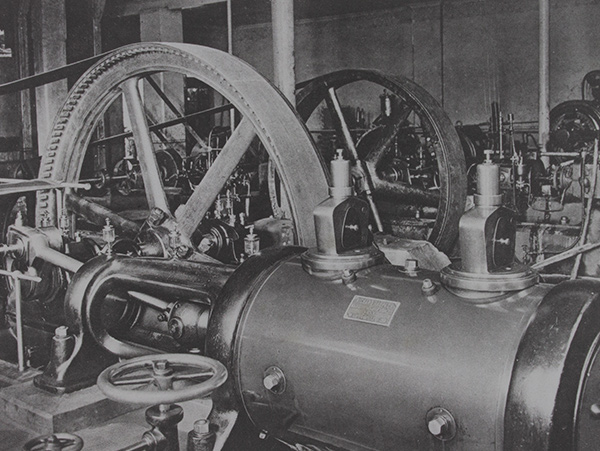 Maquinaria industrial de época