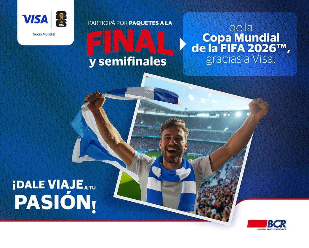 ¡Gana hasta un 45% de cashback con tu tarjeta BCR  Mastercard!