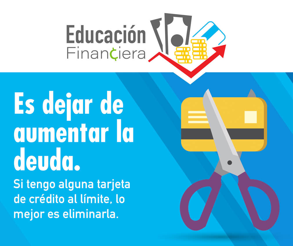 Es dejar de aumentar la deuda
