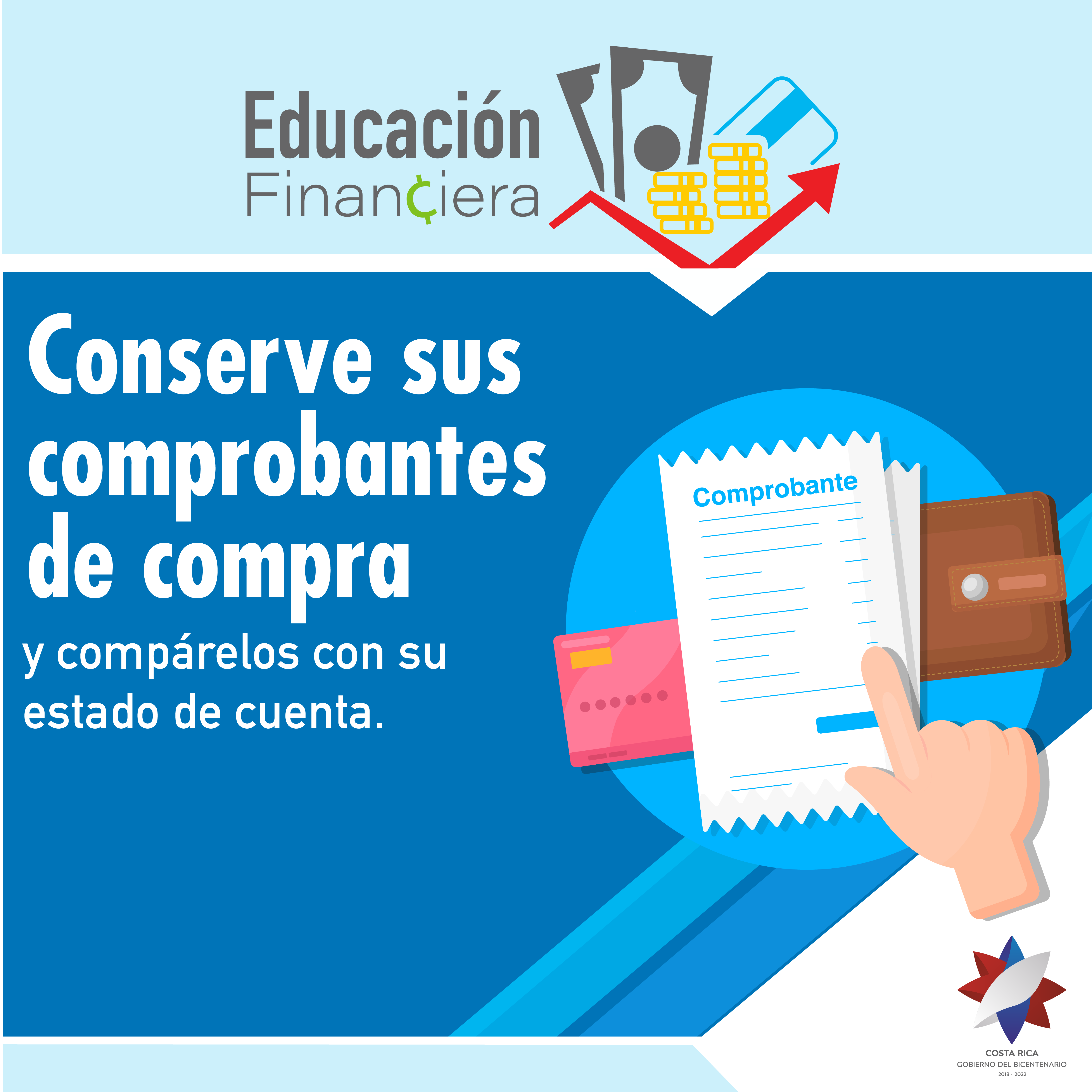 Conserve sus comprobantes de compra