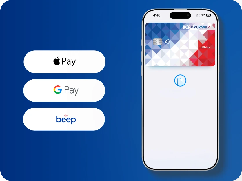 Opciones de pago con tarjeta virtual  Apple Pay, Google Pay y Beep