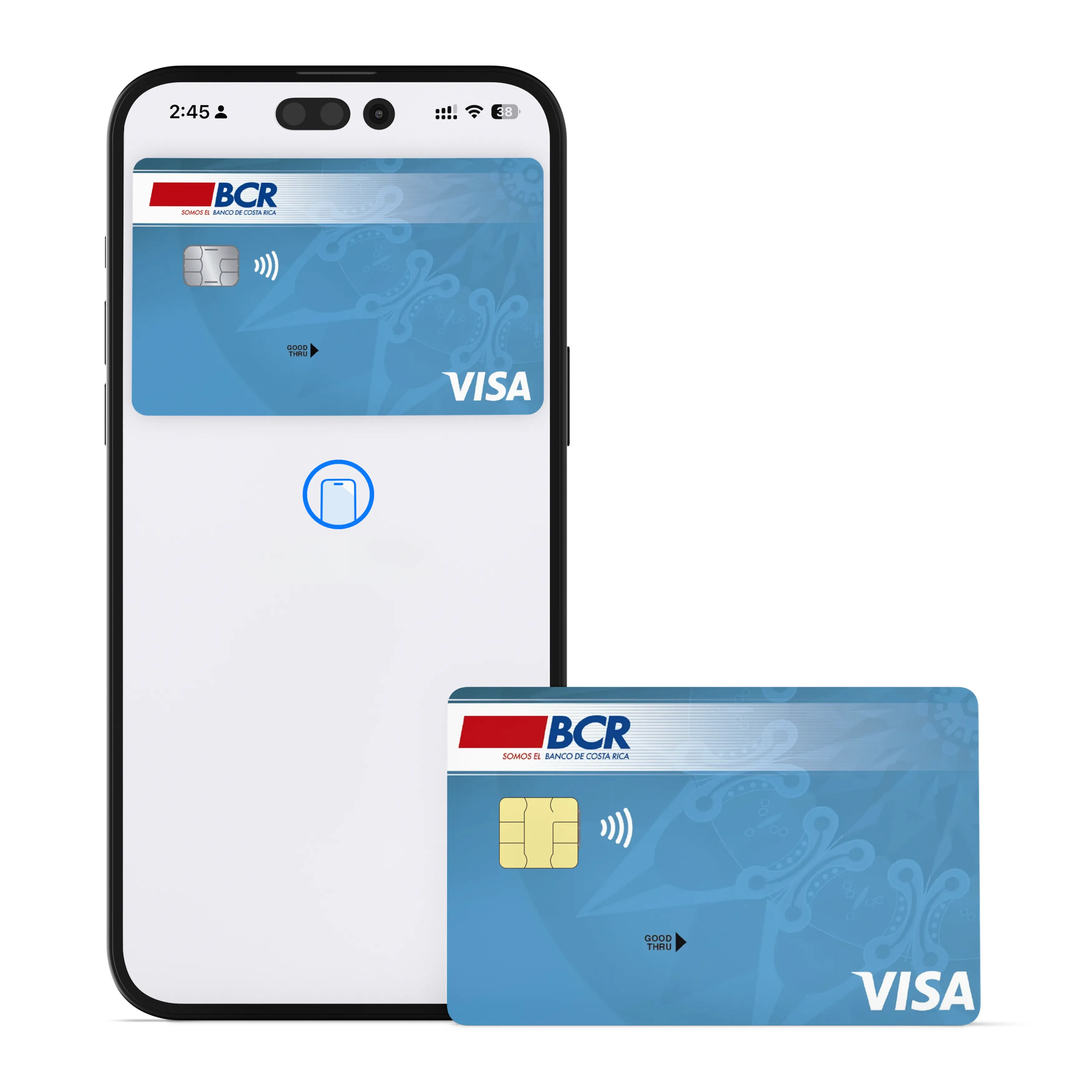 Tarjeta de débito Mastercard compatible con pagos digitales