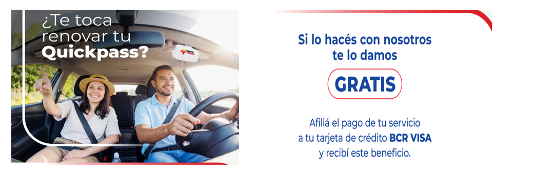 Banner Dispositivo Quick Pass
