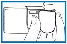 Imagen muestra cómo colocar el Quick Pass